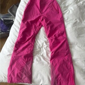 Halfdays Alessandra Pink Snow Pants Size S Like New